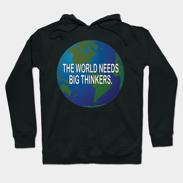 Think big - motivational t-shirt idea gift Hoodie by MotivationTshirt